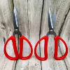 Red stainless steel bulk 17.3cm