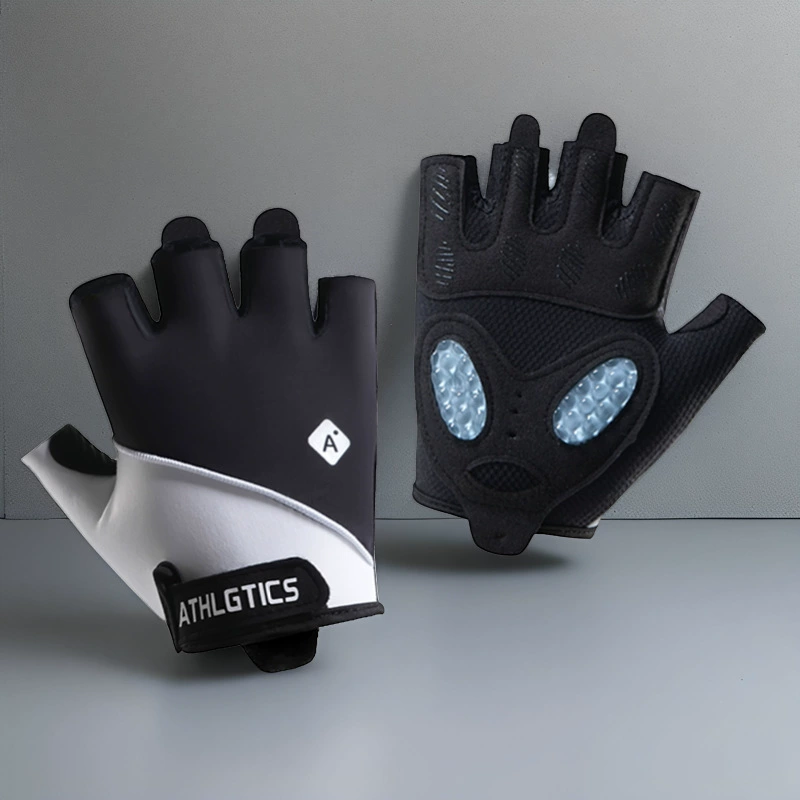 Дышащая йога перчатка на открытом воздухе фитнес ледяной шелк жидкий силиконовый полупалец езда мужчины и женщины спорт износостойкий и противоскользящий