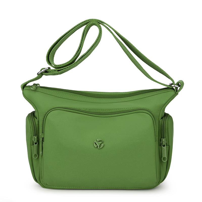 Lightweight Nylon Shoulder Bag For Women Multi-pocket Commuter Bag_voghion.com