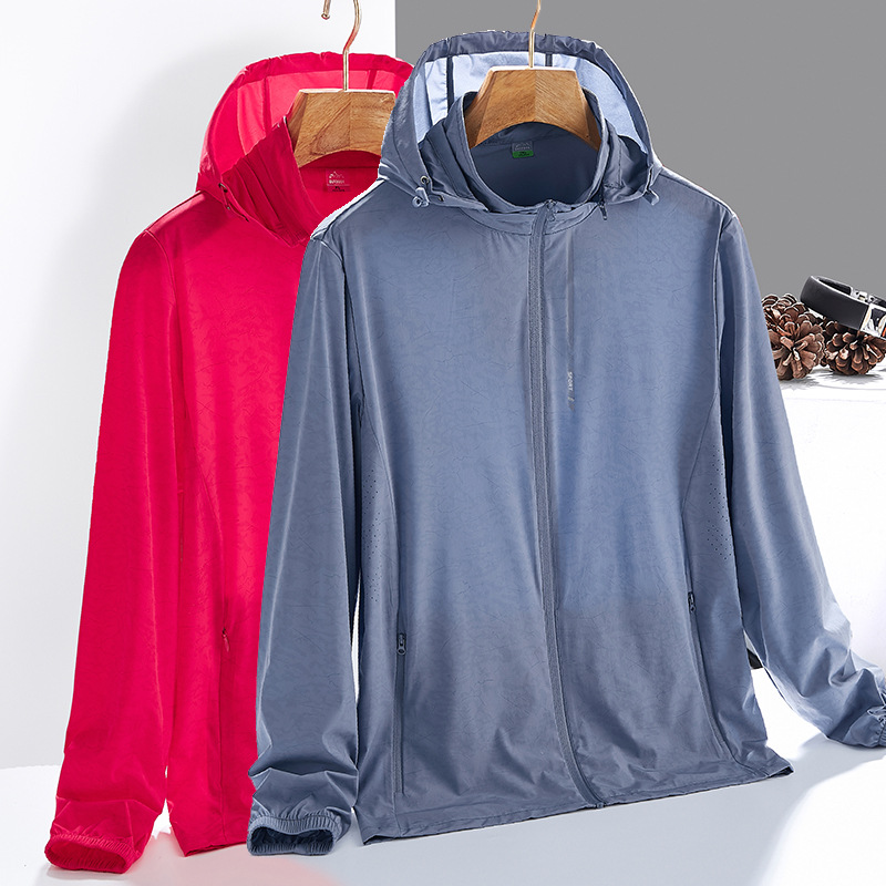 2021春夏新款防晒衣男连帽防晒服女皮肤衣户外运动风衣批发定制|ru