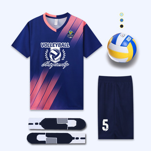 New Volleyball Clothing Women's Men's Suit Summer Air Volleyball Clothing Competition Team Clothing Sportswear Printing Number