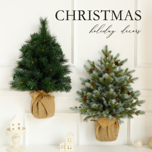 Christmas tree ornaments ins wind Christmas atmosphere hanging decorations scene layout linen Christmas tree decorations wholesale