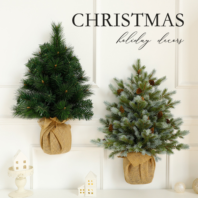 Decoraciones del árbol de Navidad inswind Navidad atmósfera colgante escena decoración de lino decoración del árbol de Navidad al por mayor