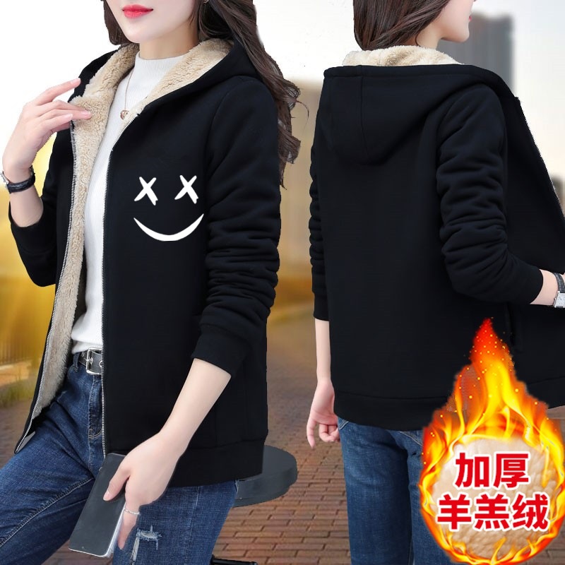 셰르파 스웨트셔츠 [XX 스마일리 페이스]