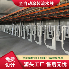メーカーは自動塗装設備の生産ラインを供給しています。