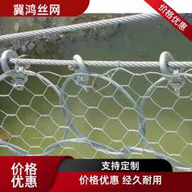 柔性主动边坡防护网 工程钢绳网 山体滑坡护坡安全网