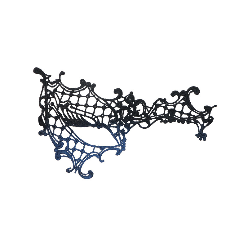 Máscara de Encaje Sexy para Carnaval, Accesorios de Halloween, Maquillaje para Actuaciones, Fiesta de Baile de Navidad, Media Máscara para Mujer