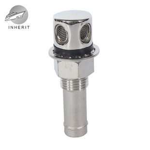Fuel tank vent M16 stainless steel 316 marine refueling water injection port exhaust valve with bowl vent