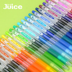 Pilot百楽juiceジュースペン0.5高颜値カラーメモ用手帳黒押しペン10ef