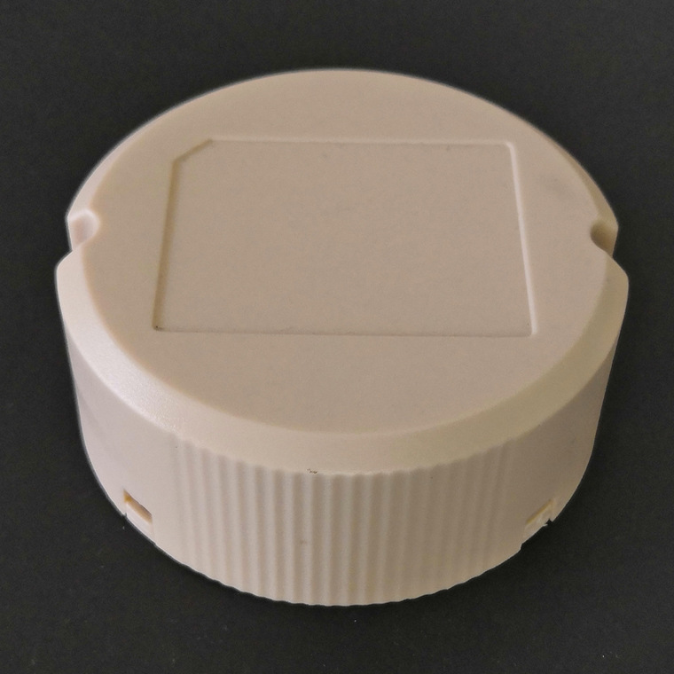 LED防水电源外壳圆形驱动外壳户外电源外壳路灯驱动外壳V0阻燃