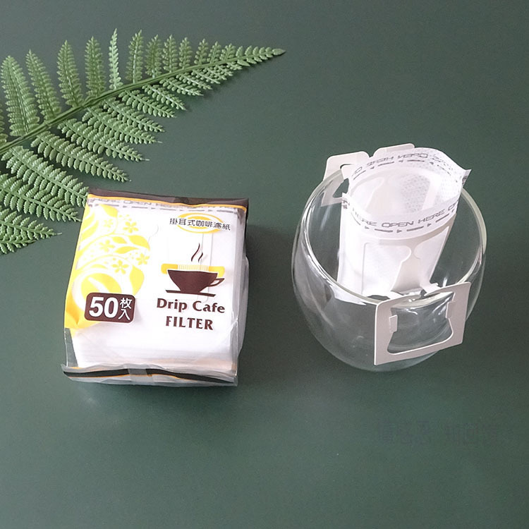 挂耳咖啡滤袋咖啡粉过滤纸内袋滴滤式拉耳包手冲滤纸杯网咖啡滤纸