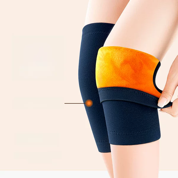 Winter Warm Knee Pads Cold-proof Knee Pads Gold fleece-lined Leg Pads Air-conditioned Room Old Cold Legs Adult Running for the Elderly