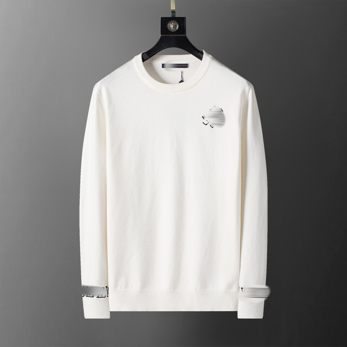 High-quality cross-border 2025 chaqueta de punto chaqueta suéter de manga larga temperamento masculino un cabello