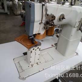 台式缝纫机罗拉车粗线德国PFAFF/百福134上下送料大旋梭高柱单针