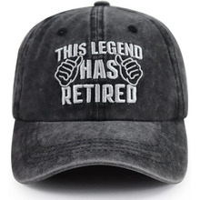 跨境亚马逊TEMU This Legend刺绣棒球帽户外运动帽，可调节男女通