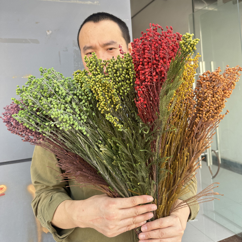 永生花珊瑚果】永生花银珊瑚INS风植物干花家居装饰拍花束diy