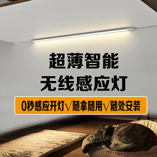 Светодиодный ночник, физиологичная индукционная светодиодная лента, фигурка, кухня, светильник, лампа
