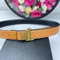 Earthy yellow + ancient gold buckle