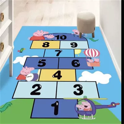 Blanket Simple Home Cartoon Living: Avtomobil döşəmə paspasları