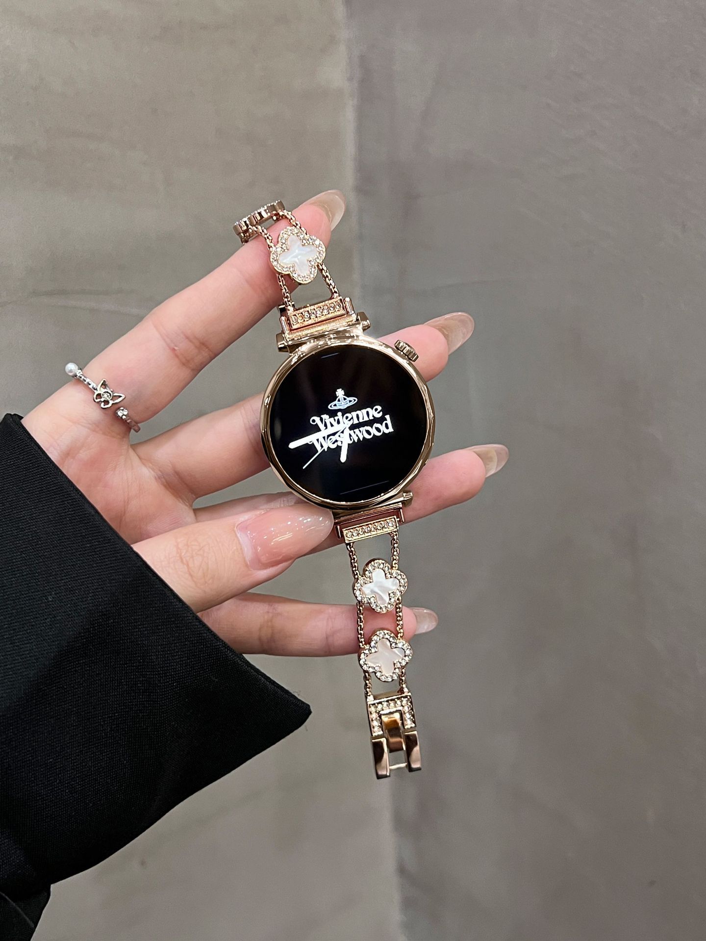 Rose gold [white shell] / 14mm [without converter]