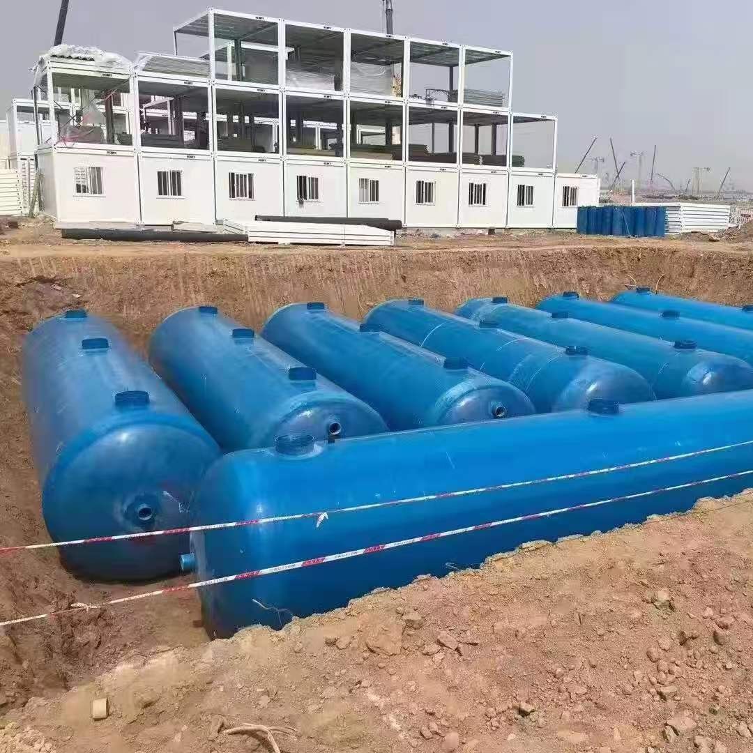 Септик из стеклопластика Xincheng для сбора дождевой воды и очистки стоков 100 м3