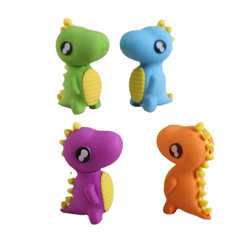 Cartoon animal eraser, student prize gift eraser, school supplies, children's creative stationery