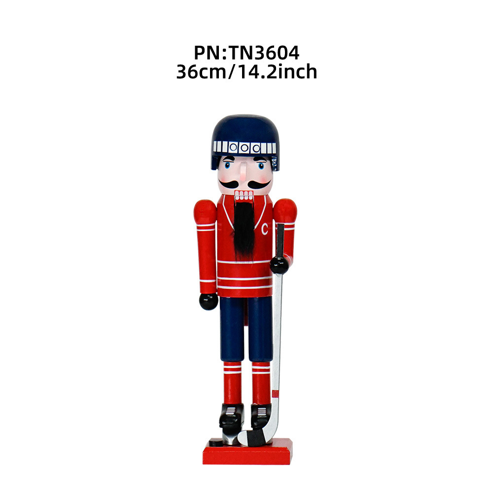 36cm ruso Cascanueces soldado profesional muñeca de madera dibujos animados decoración del hogar ratón rey
