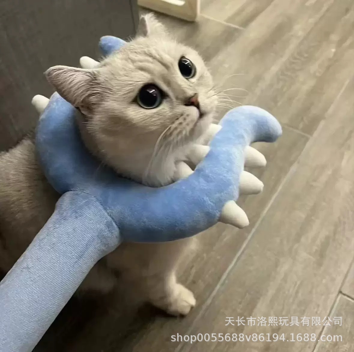 毛绒讨伐棒chiikawa乌猫咪宠物吉伊卡哇小八儿童玩具叉子叉猫冬日 2