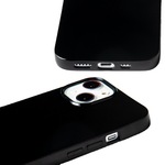 iPhone13Promax实色光面tpu手机壳 适用1.5mm黑色TPU清水套素材软
