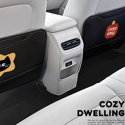 Cute Star Cat Car Seat Rear Anti-Kick Pad 25 New Original Anti-Kick Pad Rear Anti-Fouling Rear Anti-Kick Pad