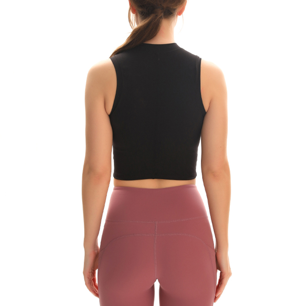 Débardeur de sport de Yoga, haut élastique au dos, combinaison de Fitness, Cover-Up, nouvelle collection 2022_voghion.com