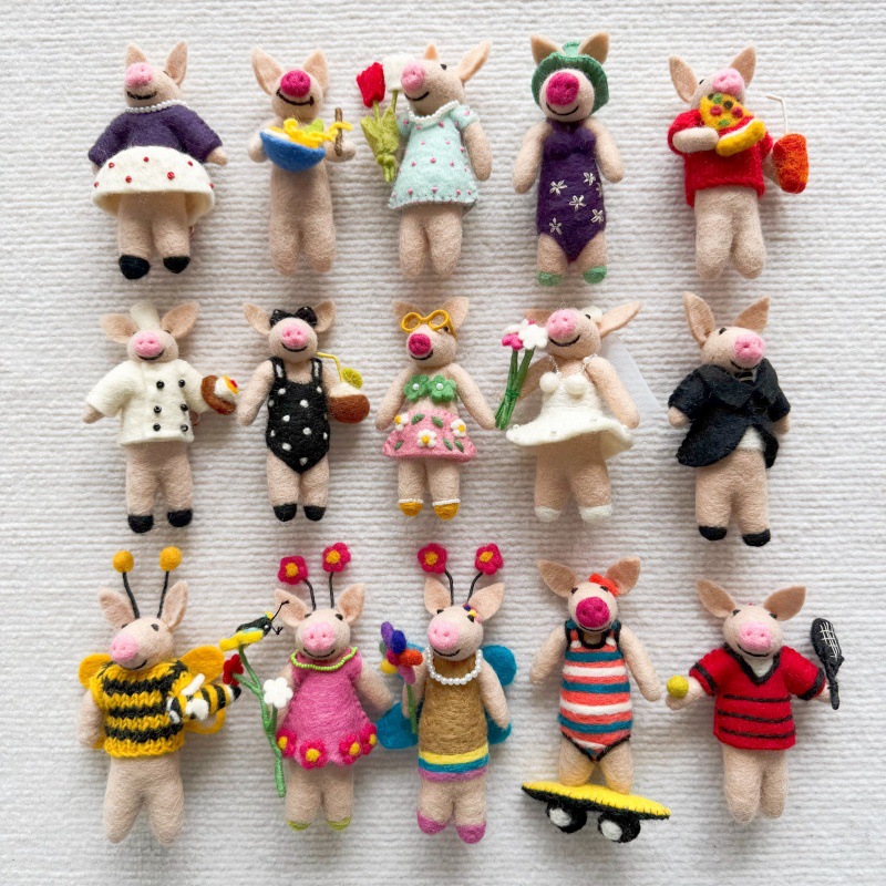 Wool felt handmade