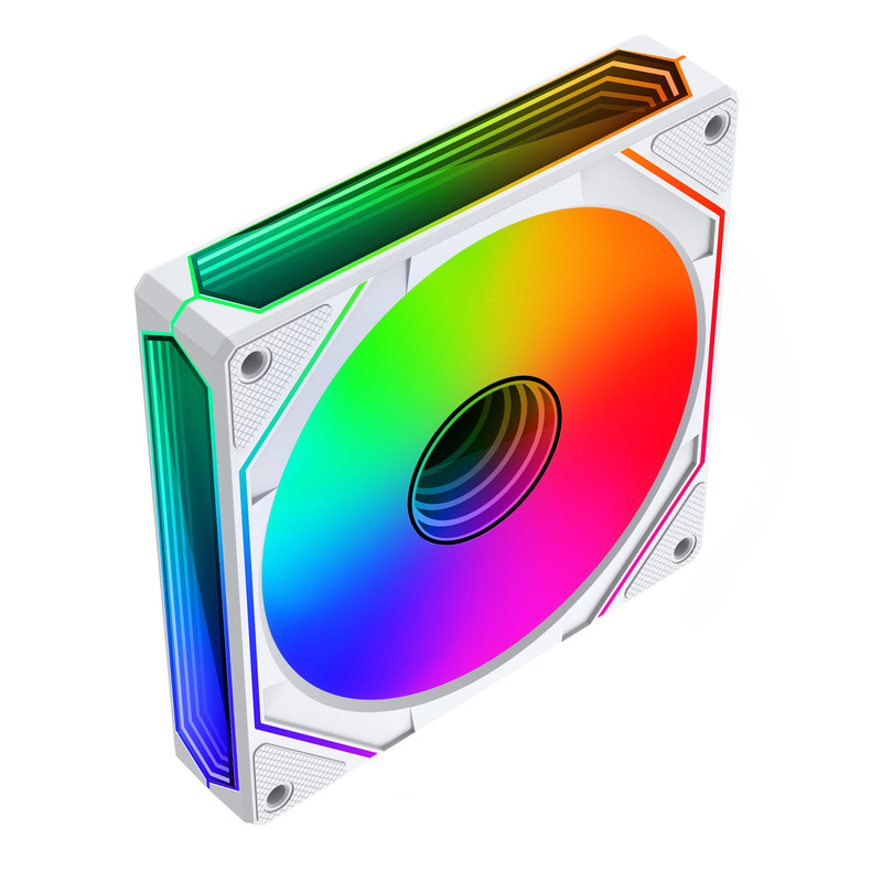 プリズム 4pro 神光同期 ARGB シャーシ冷却ファン 5V3 ピン 12 センチメートルシャーシ冷却ファンシービュールーム|undefined