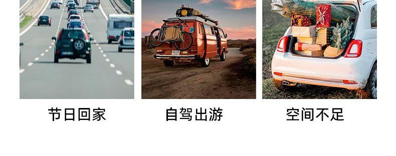 Roof bag, SUV roof bag, rainproof and waterproof roof bag, car luggage rack luggage bag, new rainproof model