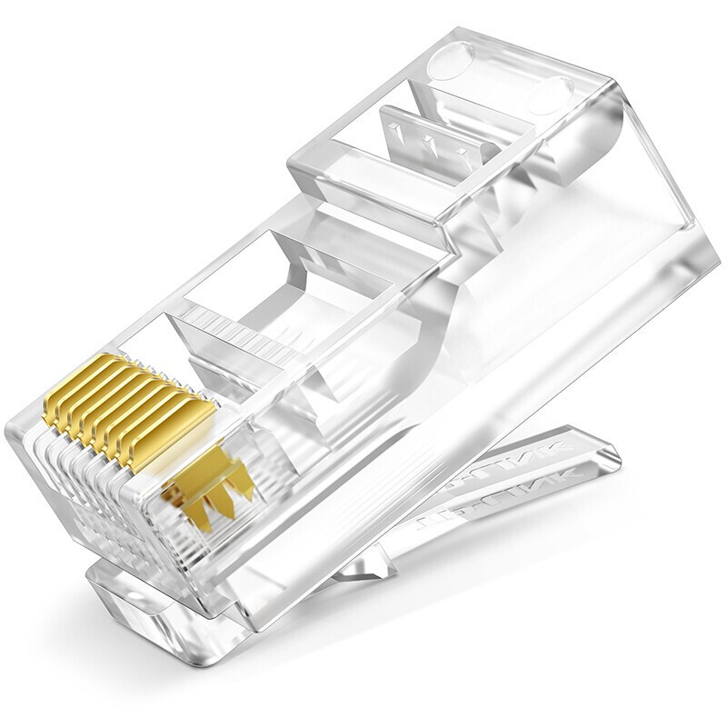 TP-LINK de red RJ45 sin blindaje traje de cabeza de cristal Super Five Crystal Head [50 piezas por paquete]