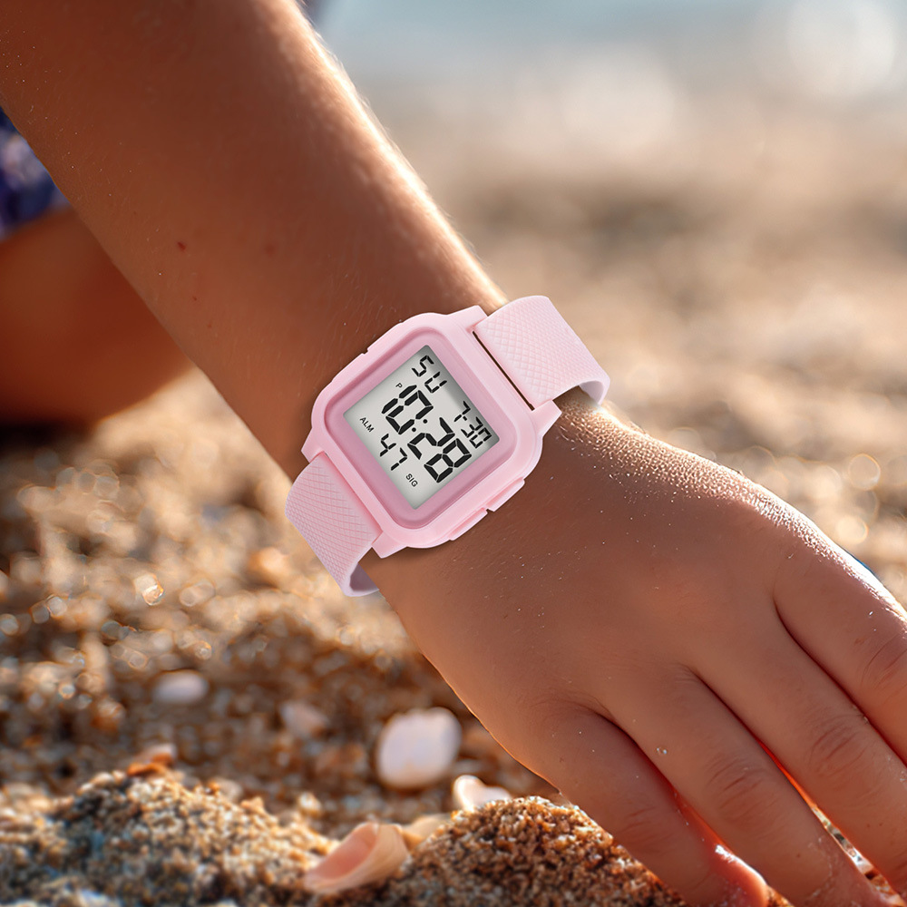 Nuevo reloj electrónico de alarma de alarma adolescente, estudiantes de secundaria secundaria, reloj electrónico de luz nocturna al por mayor