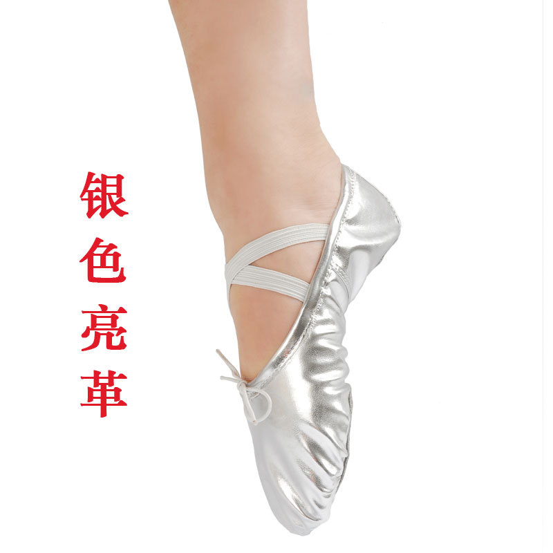 Zapatos de baile dorados, zapatos de entrenamiento de suela suave para niños y mujeres, zapatos de ballet para niñas, garras de gato, actuación de danza folclórica del vientre para adultos