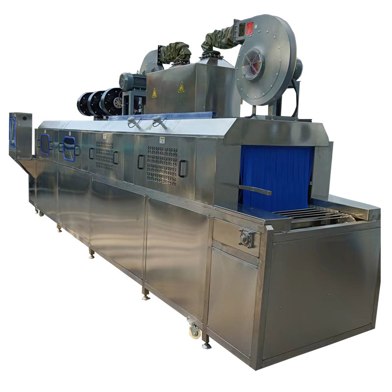 Máquina de limpieza de cestas de plástico por aspersión de alta presión Equipo automático de limpieza de cestas de frutas y verduras de tofu de carne