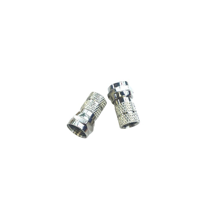 Fábrica directa BNC conector BNC gira F hembra británico hilo F hembra cobre F cabeza de conector de video de monitoreo de seguridad image 5
