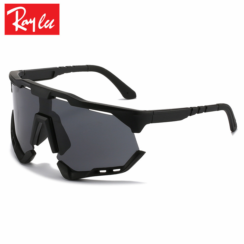 Outdoor fietsen heren en dames sportbril met groot frame 8332 fietszonnebril, kleurrijke zonnebril_voghion.com