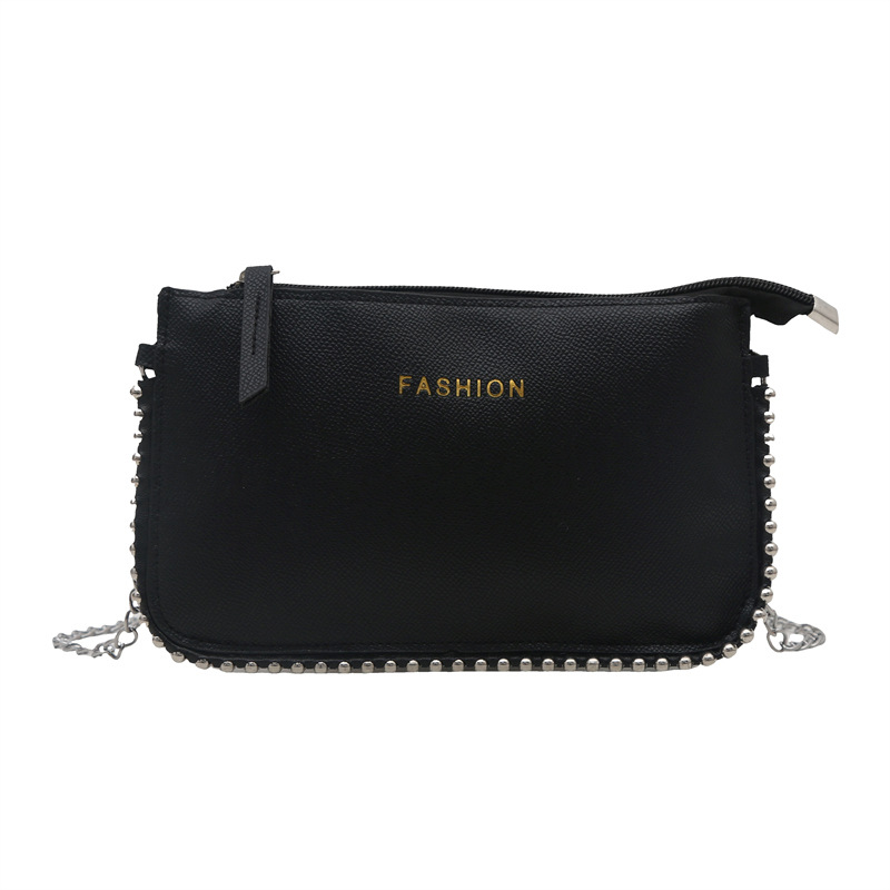 Casual coreano simple mochila personalidad bolso pequeño para mujeres 2025 primavera nueva moda perlas simple bolso de hombro