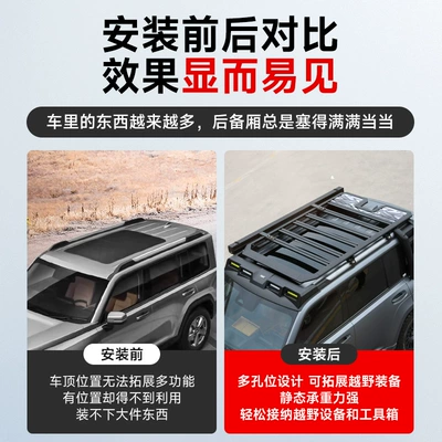 Roof rack | Platform Luggage Rack Folding