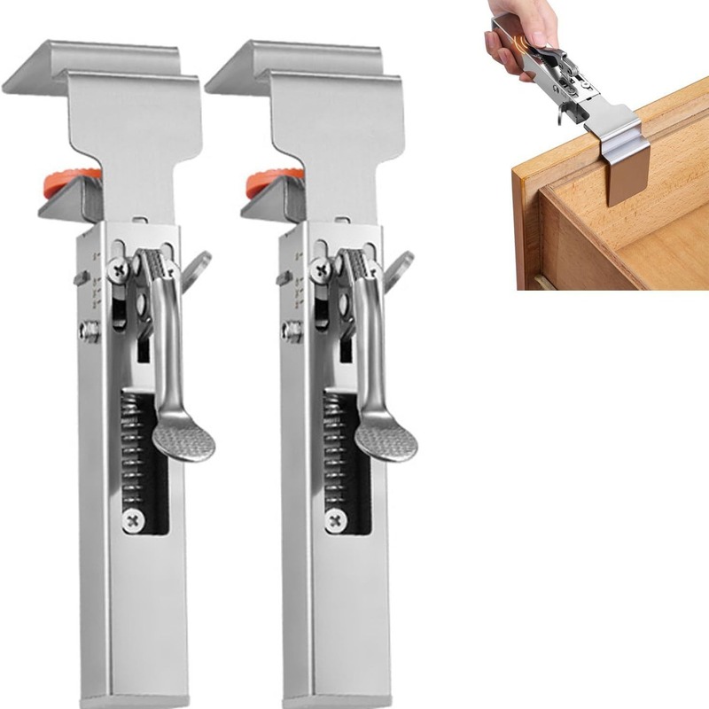 Adjustableドラワーフィクスチャクランプアマゾン新品調節可能引き出し固定クリップ|undefined
