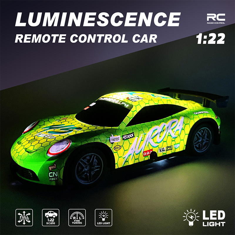 Cross-Border Rc Remote Control Car, Four-Wheel Drive Drift Racing Car with Lights, Children's Toy Electric Car Cross-Border Rc Remote Control Car, Four-Wheel Drive Drift Racing Car with Lights, Children's Toy Electric Car