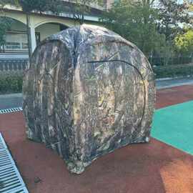 厂家直销户外用品速开观猎帐篷野外露营帐篷摄影帐篷迷彩网纱窗户