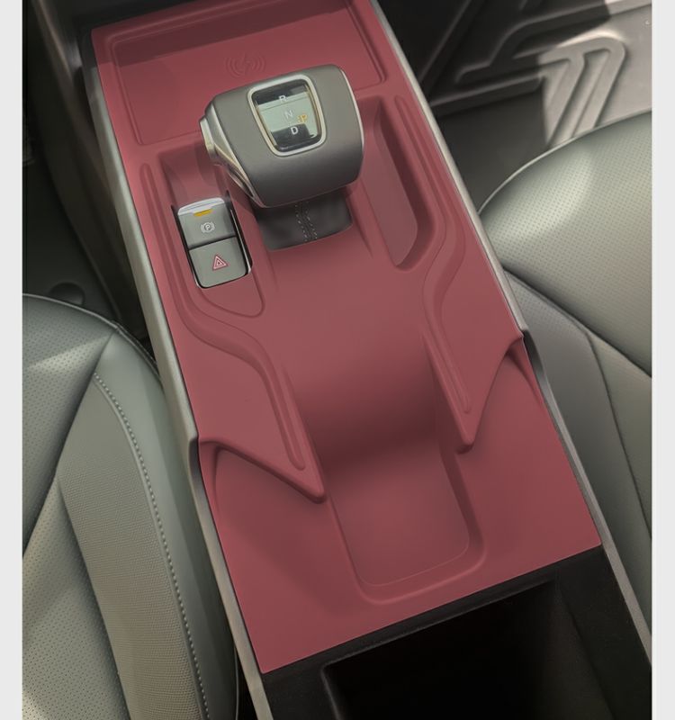 Hongqi Eqm5 Central Control Silicone Pad Gear Protection Interior Modification Protective Pad Car Supplies Accessories
