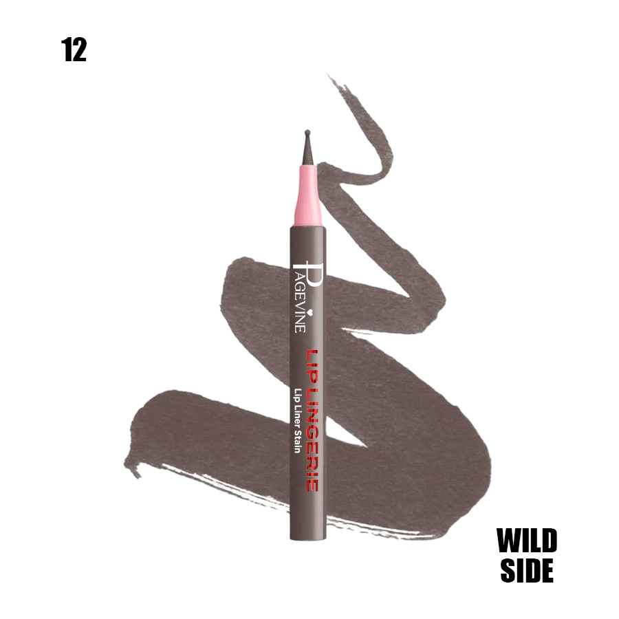 El estilo transfronterizo PAGE VINE lápiz de maquillaje de color natural no es fácil de manchar lápiz de maquillaje de labios de cabeza redonda