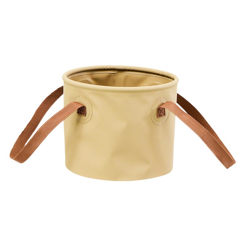 Outdoor Foldable Bucket Fishing Bucket Waterproof Bag Camping Multifunctional Portable Large Capacity Water Storage Bucket Pvc Storage Bucket