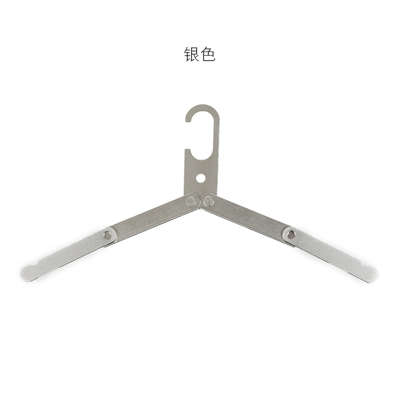은색 알루미늄 합금 옷걸이