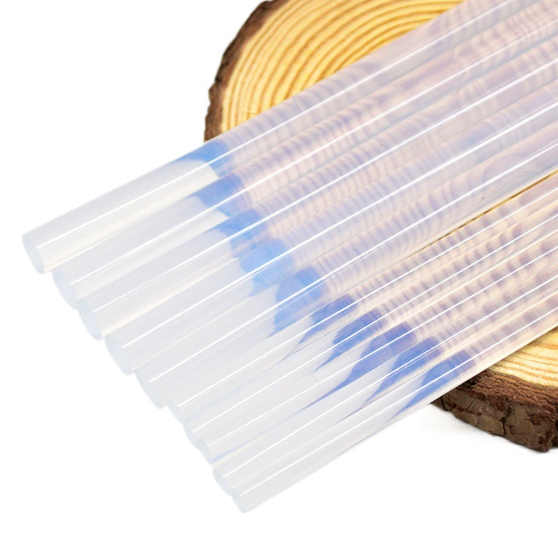 Прямые поставки с фабрики, белый прозрачный высоковязкий термоплавкий клей-карандаш типа EVA, клей-полоска для горячего клея, клеевой пистолет, клеевой палочка 7 мм